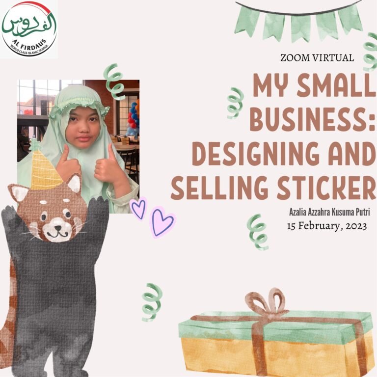 Read more about the article Azalia Azzahra Kusuma Putri